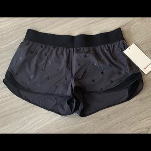 Black limited never worn lululemon shorts